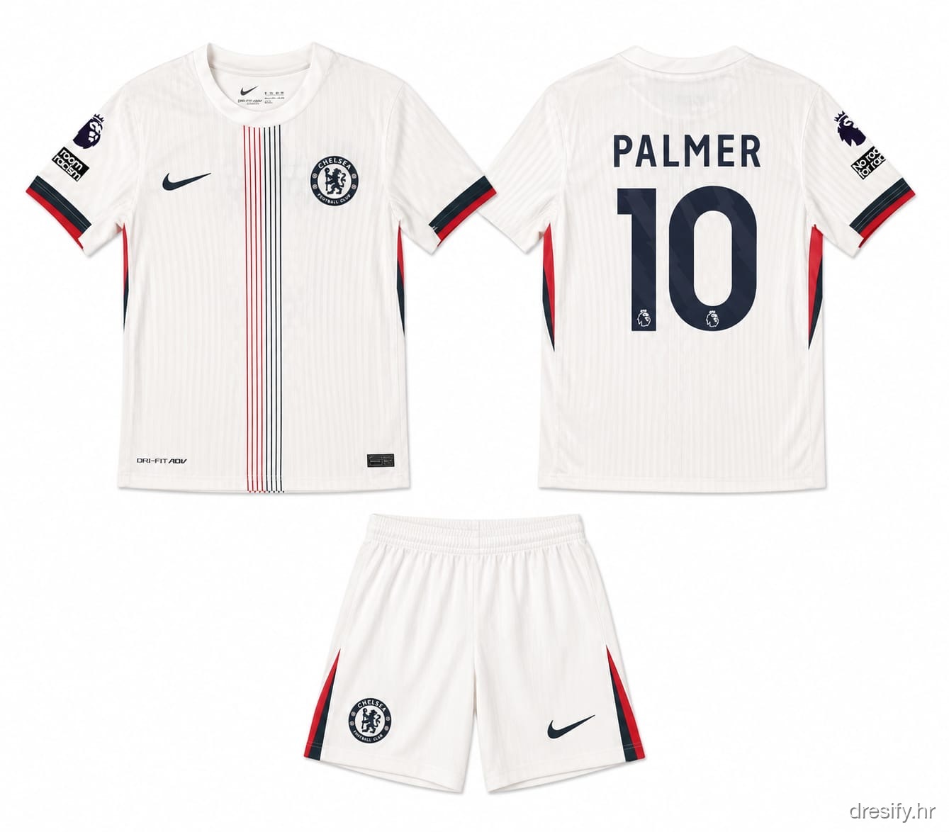 Chelsea Palmer nr10 — bijeli Prednja i stražnja strana