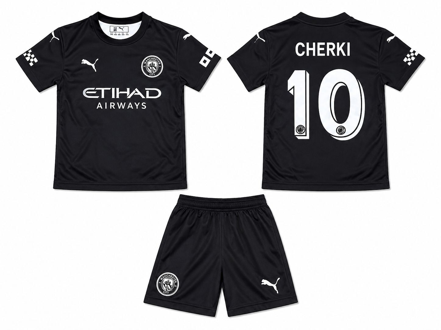 Manchester City Cherki Prednja i stražnja strana