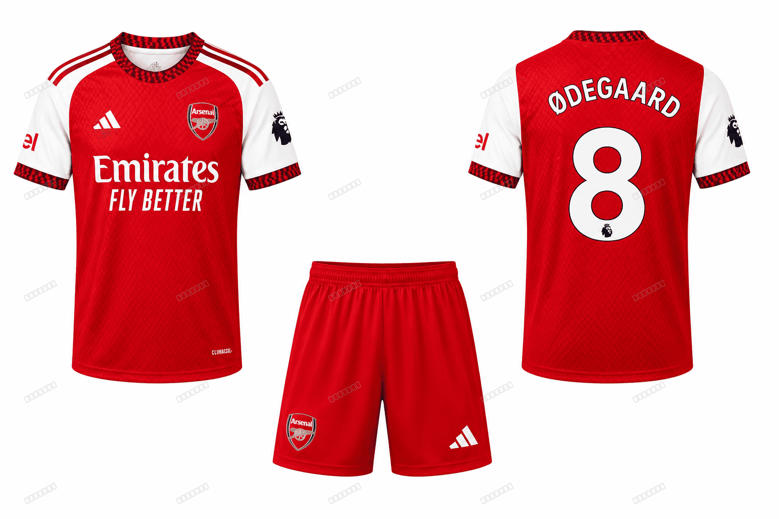 Arsenal Ødegaard nr8 — domaći crveni komplet Arsenal Ødegaard nr8 — domaći crveni komplet