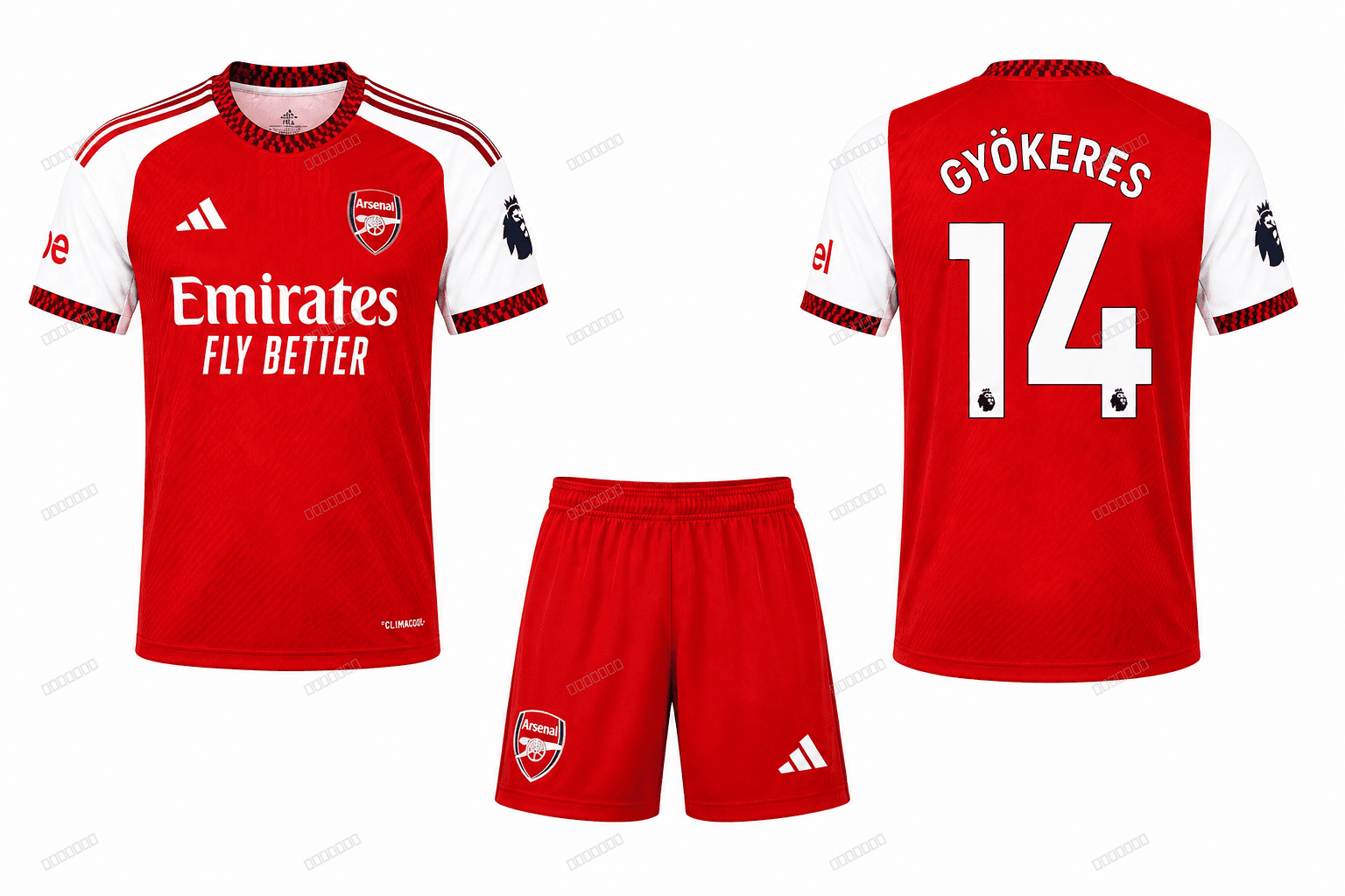 Arsenal Gyökeres nr71 — domaći crveno-bijeli Arsenal Gyökeres nr71 — domaći crveno-bijeli