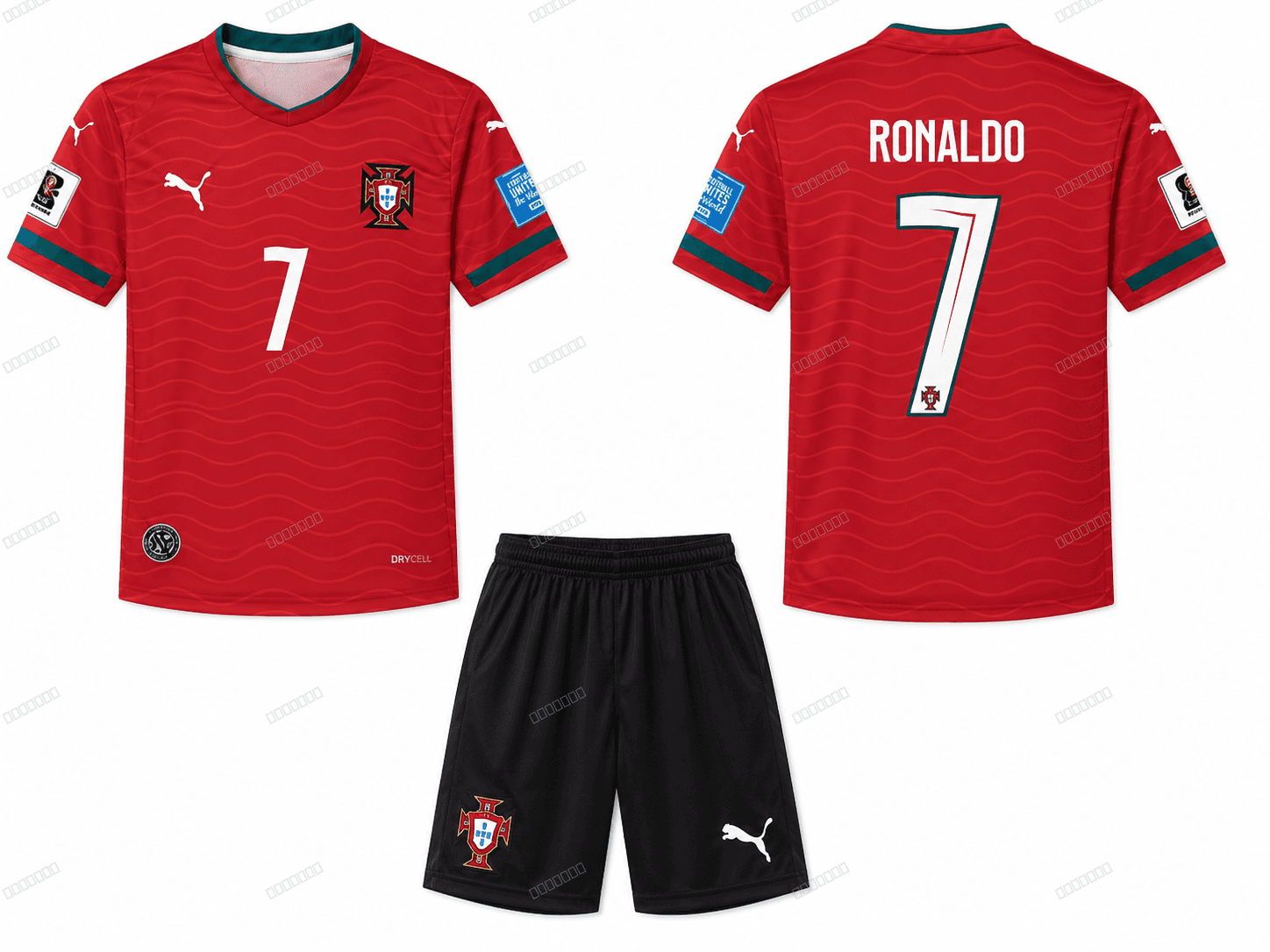 Portugal Ronaldo nr7 — crveni domaći Portugal Ronaldo nr7 — crveni domaći