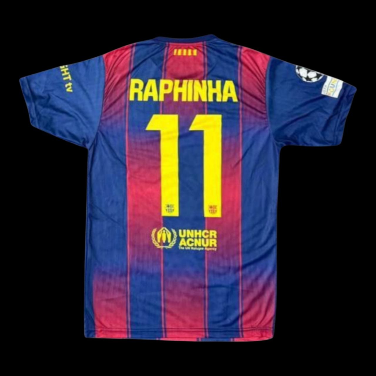FC Barcelona Raphinha nr11 — domaći CL Stražnja strana
