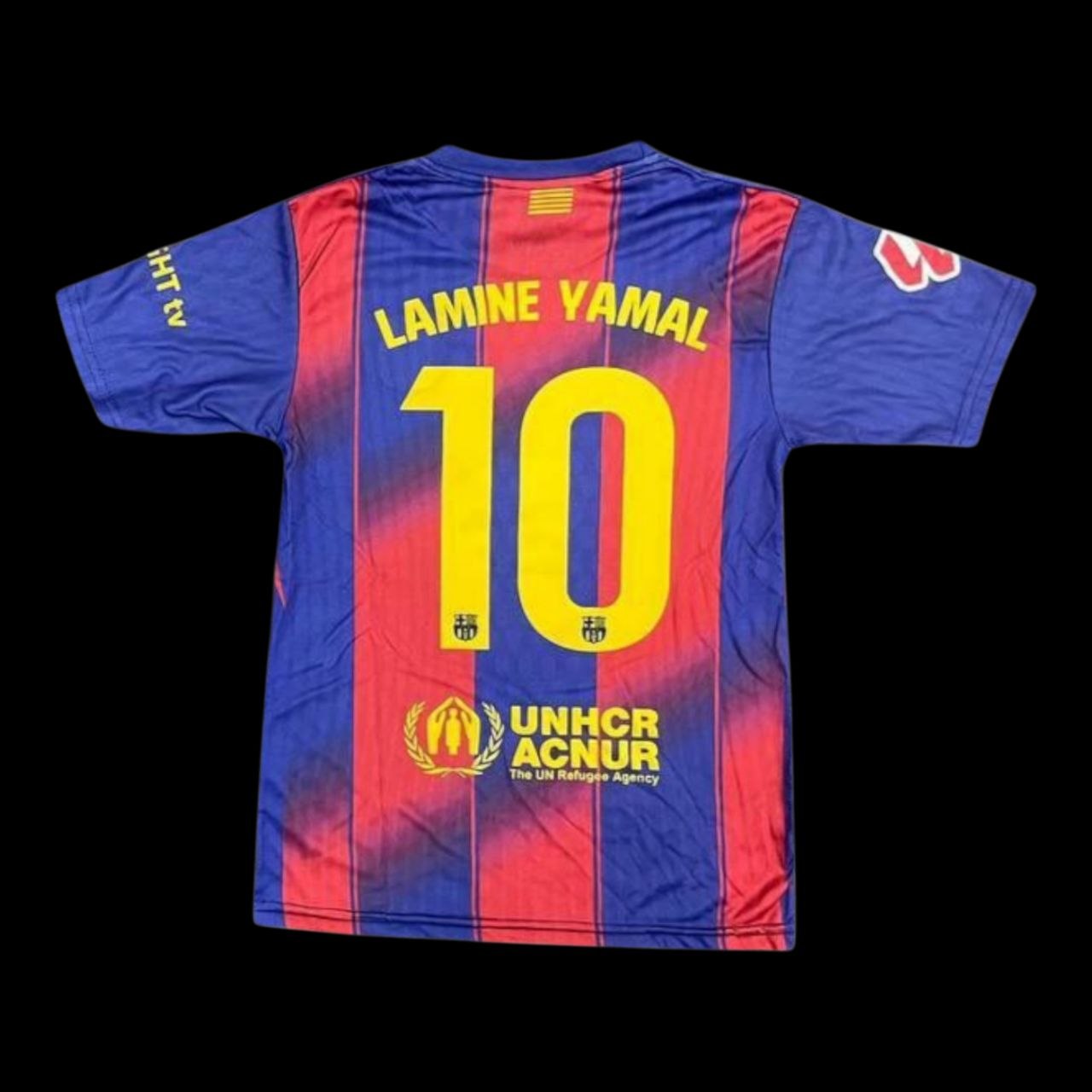FC Barcelona Yamal nr10 — domaći Stražnja strana