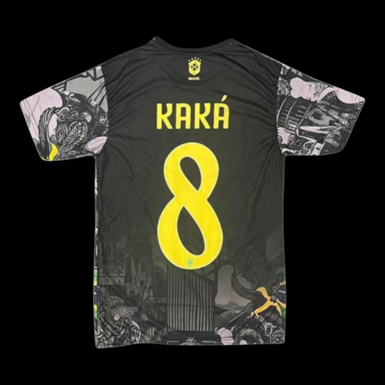 Brazil Kaka nr8 — crni posebno Stražnja strana