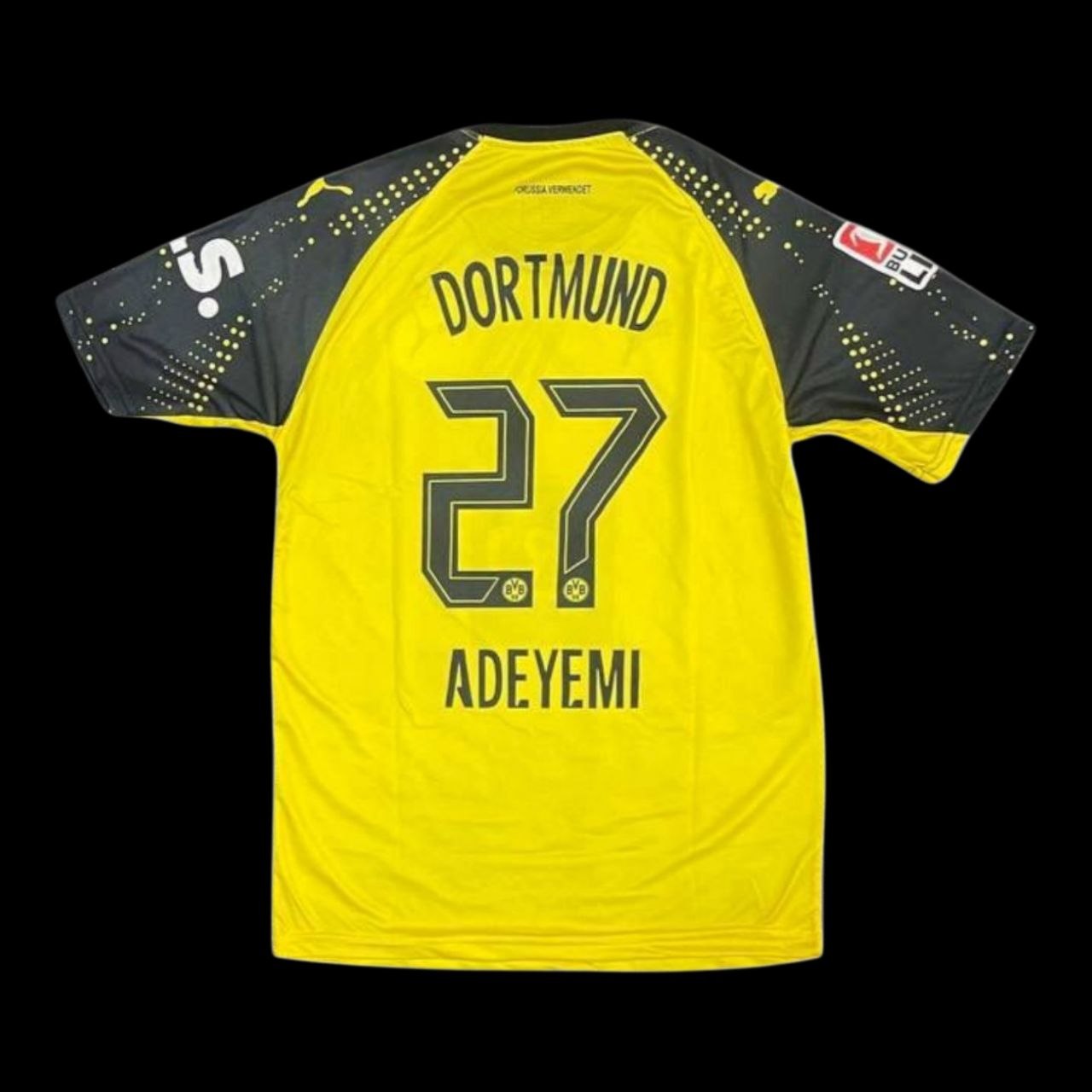Borussia Dortmund Adeyemi nr27 Stražnja strana