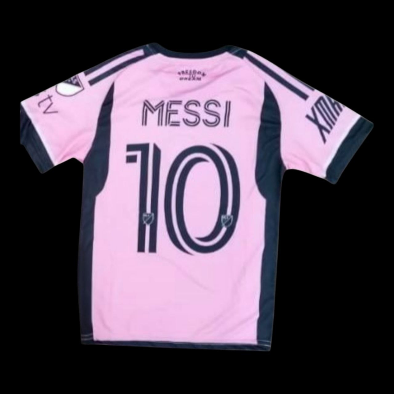 Inter Miami Messi nr10 — rozi Stražnja strana